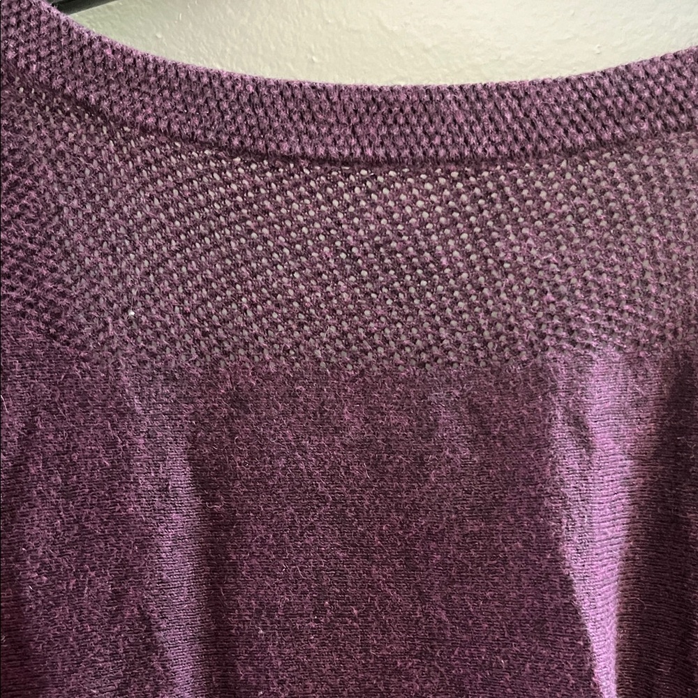 4 / $15 Victoria's Secret Deep Purple Knit Top - Picture 4 of 10